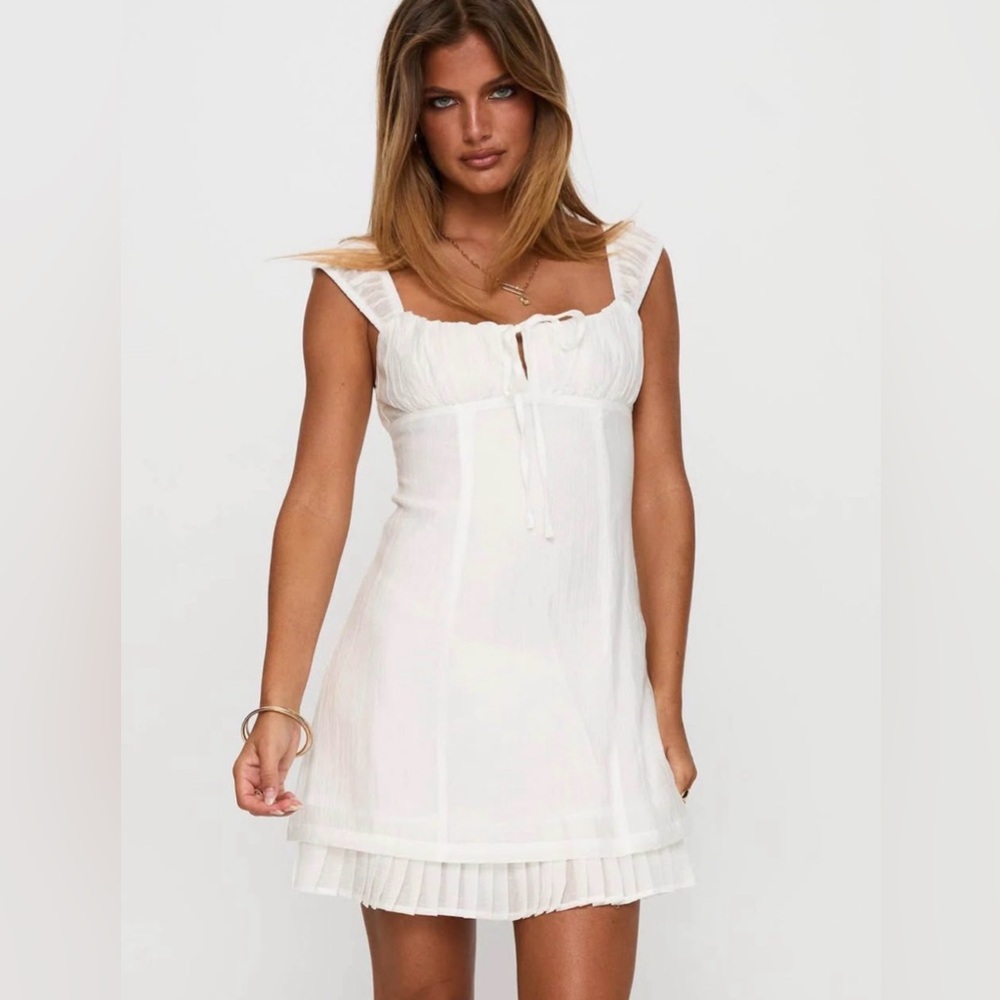 Princess Polly White Mini Dress